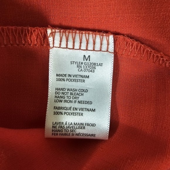 Paper Crane Tank Top‎ Women's Size Medium Red Summer Casual - Picture 5 of 12